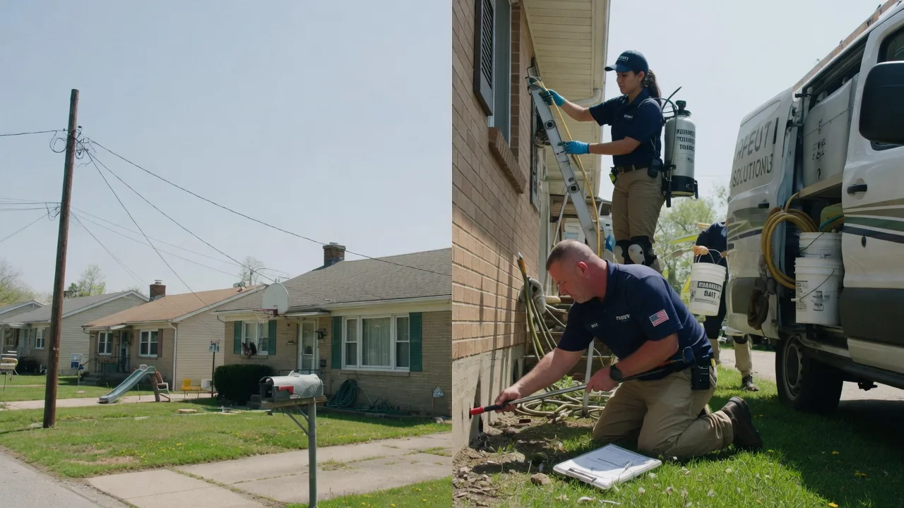 Pest Control Roach Exterminator in Rombauer, MO near me